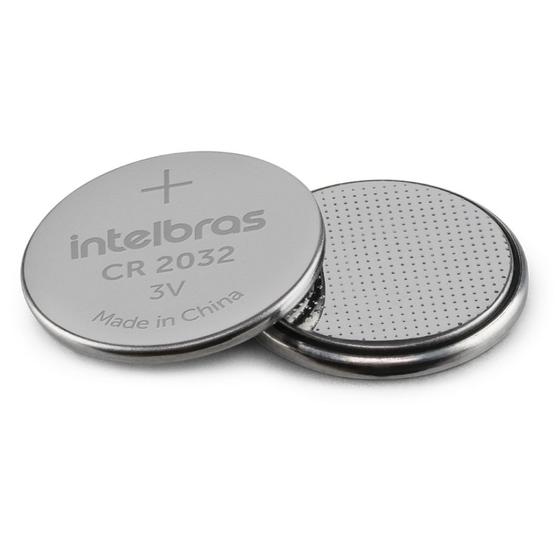 Bateria Intelbras CR 2032 de Lithium 3v Menor preço em Bateria Intelbras CR 2032 de Lithium 3v