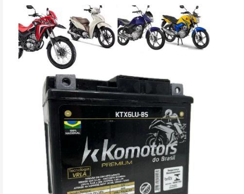 Imagem de Bateria - ktx6lu-bs komotors premium 12 meses