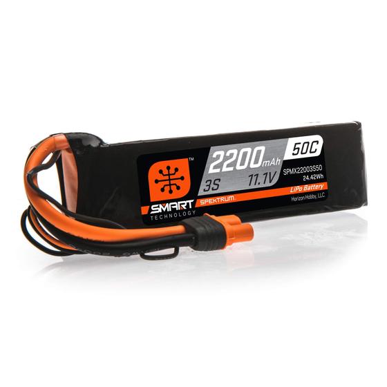 Imagem de Bateria LiPo 11.1V 2200mAh 3S 50C com Smart LiPo IC3