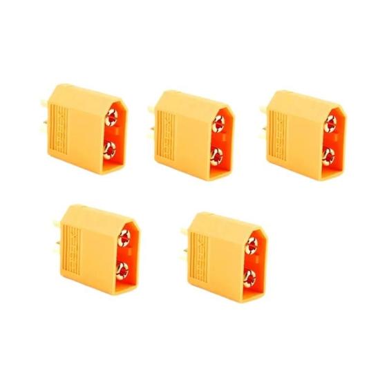 Imagem de Bateria Lipo RC com Conectores XT60, XT30 e XT90 - Macho e Fêmea para Acessórios de Avião
