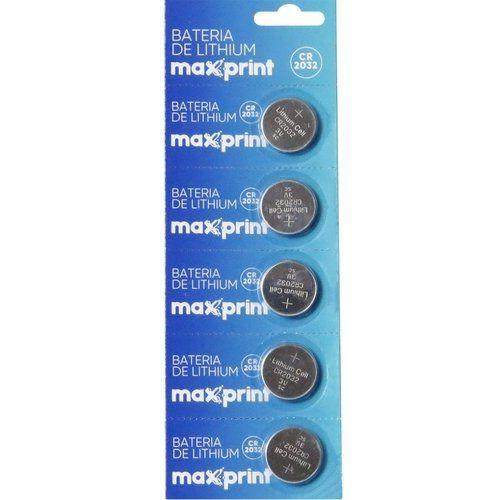 Bateria Lithium CR 2032 3v Maxprint Menor preço em Bateria Lithium CR 2032 3v Maxprint