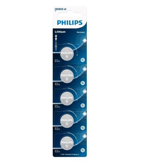 Bateria Lítio Philips CR2032 CR2032P5B/59 - Bateria Lítio Philips Cartela com 5 Unidades Menor preço em Bateria Lítio Philips CR2032 CR2032P5B/59 - Bateria Lítio Philips Cartela com 5 Unidades
