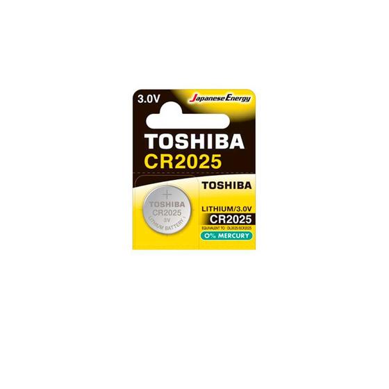 Imagem de Bateria Lítio Toshiba 3V 1 unidade - CR2025