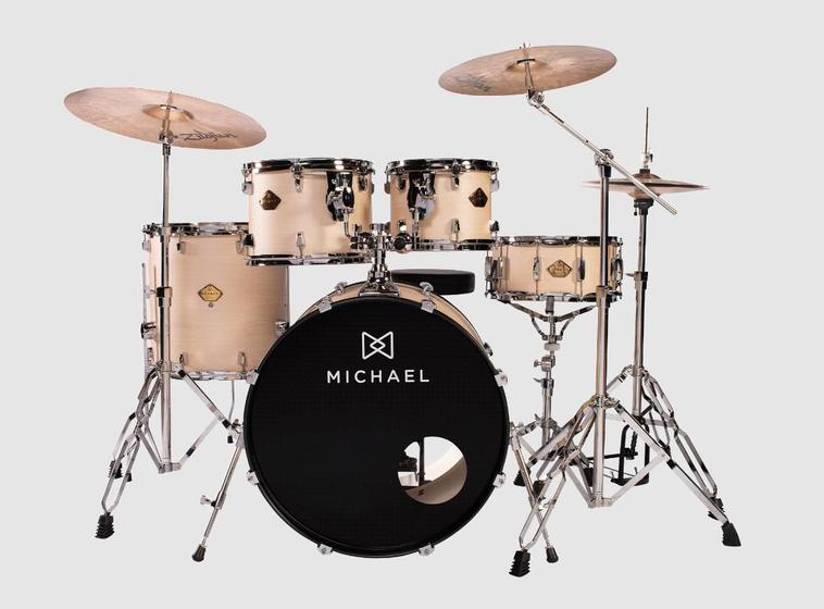 Imagem de Bateria  michael dml420 wrb - bumbo 20wrb