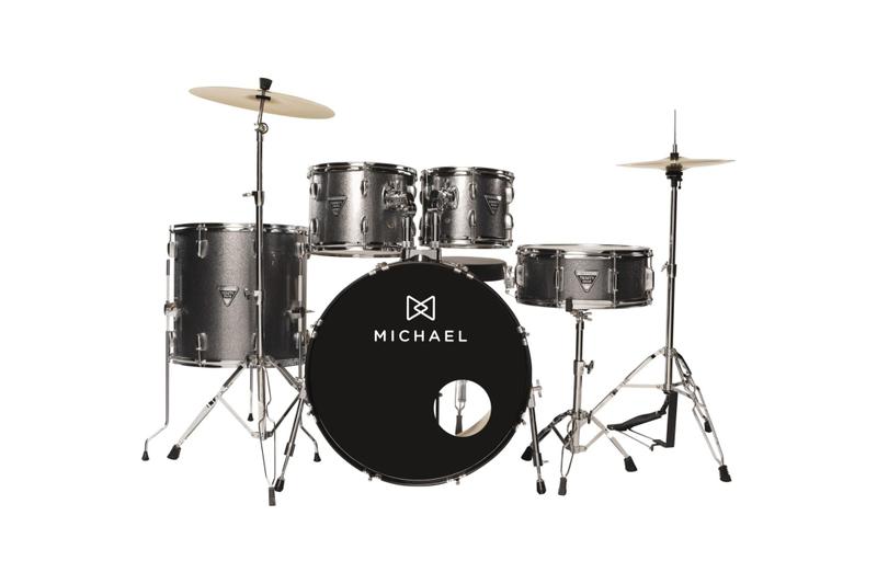 Imagem de Bateria Michael Trinity DMT222 GY Bumbo 22" Dark Grey Chumbo