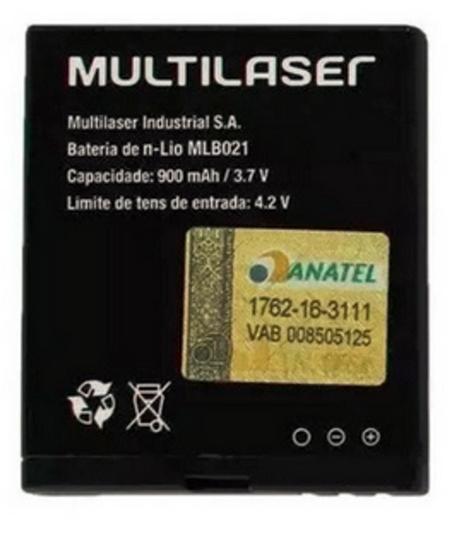 Imagem de Bateria MLB021 MULTILASER Flip vita p9020 + Garantia