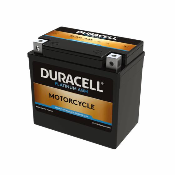BATERIA MOTO DURACELL 6Ah CG125 BIZ C100 SCOOTER DTZ6L AGM Menor preço em BATERIA MOTO DURACELL 6Ah CG125 BIZ C100 SCOOTER DTZ6L AGM