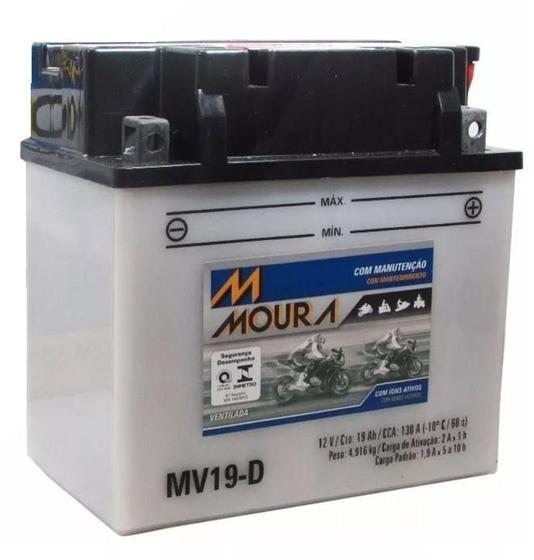 Bateria Moto Mv19-d Moura 19ah Kawasaki Kvf300-a Kvf300-b Kvf400-a Kvf400-b 4x4 Prairie Menor preço em Bateria Moto Mv19-d Moura 19ah Kawasaki Kvf300-a Kvf300-b Kvf400-a Kvf400-b 4x4 Prairie