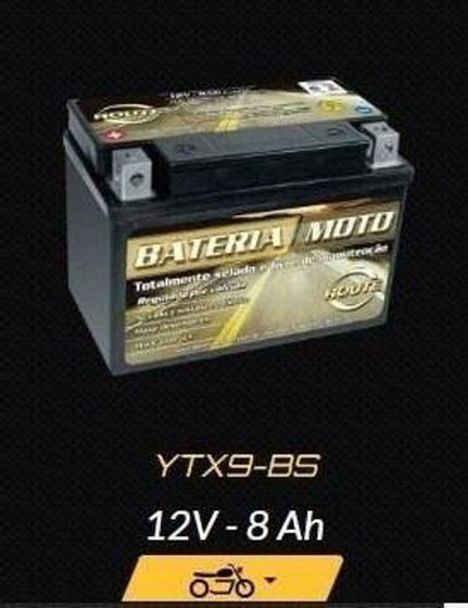 Imagem de Bateria Moto Route Ytx9-bs - Dafra Next 250