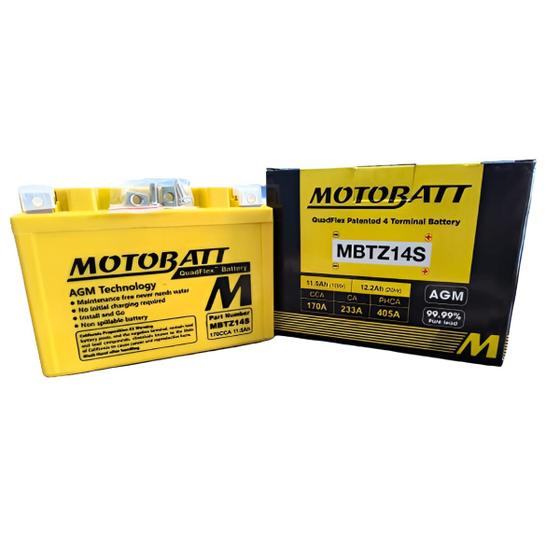 Imagem de Bateria Motobatt Mbtz14s 11.2ah Xt1200 Z S. Tenere Transalp