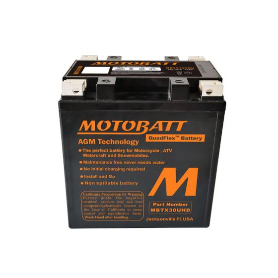 Imagem de Bateria Motobatt MOTO GUZZI V65 - 650CC (TODOS OS ANOS) MBTX30UHD 30ah