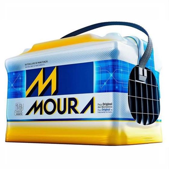 Bateria Moura 60 Amperes 12 VoltsbrPolo Positivo Lado Direitobr24 Meses de GarantiabrLivre de Manutenção Menor preço em Bateria Moura 60 Amperes 12 VoltsbrPolo Positivo Lado Direitobr24 Meses de GarantiabrLivre de Manutenção