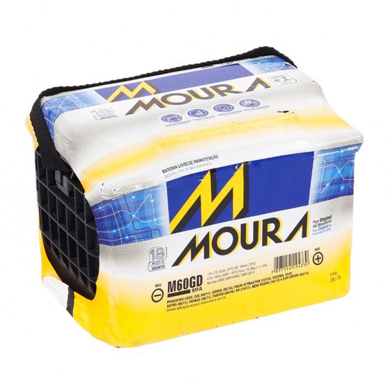 Bateria Moura M60GD 60ah Menor preço em Bateria Moura M60GD 60ah