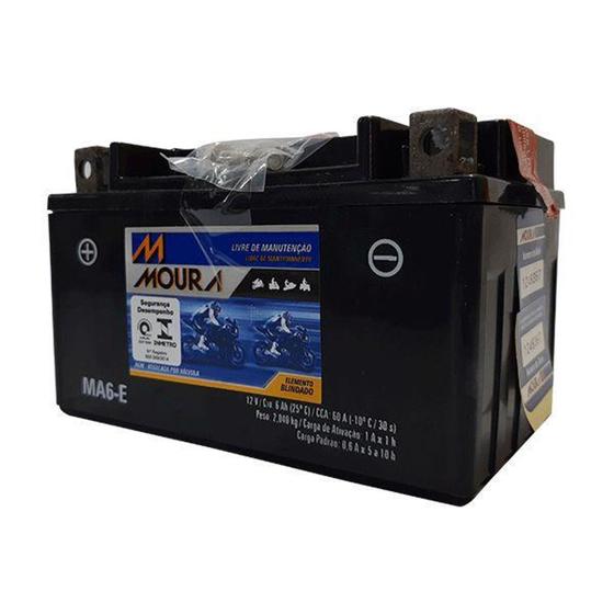 Bateria moura moto ma6e Menor preço em Bateria moura moto ma6e