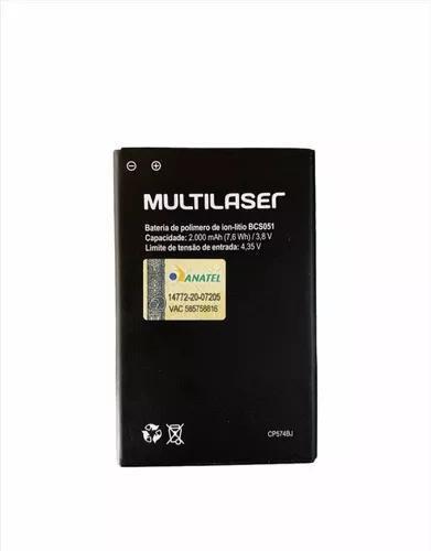 Imagem de Bateria Multilaser Bcs051 2000mah Para Celular Ms50l P905