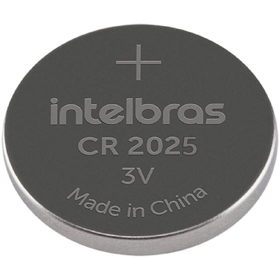 Imagem de Bateria Não Recarregável de Lítio Tipo Botão 3 Volts CR2025 160mAh 20 x 2,5 mm - 4860001 - INTELBRAS