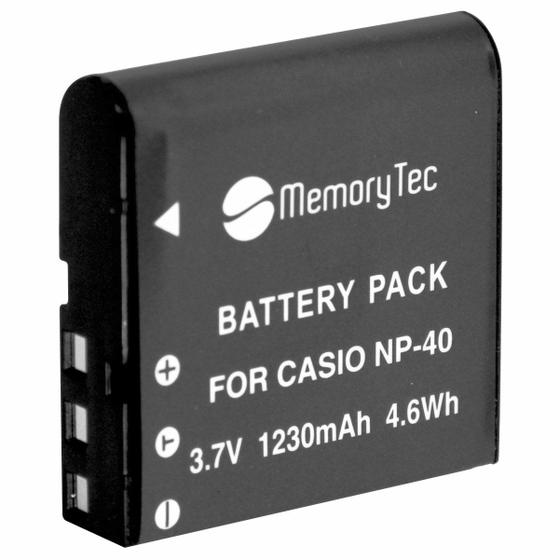 Imagem de Bateria NP-40 1500mAh para câmera digital e filmadora Casio Elixim EX- EX-Z30, EX-Z850, EX-P505, EX-P700