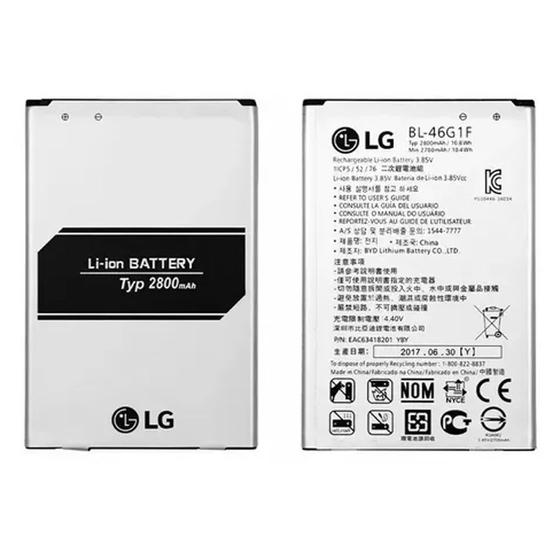 Bateria Original LG K10 2017 BI-46G1F Menor preço em Bateria Original LG K10 2017 BI-46G1F