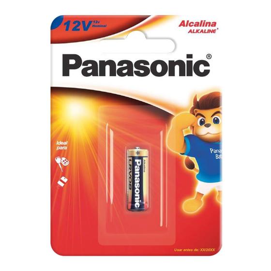 Imagem de Bateria Panasonic Alcalina 12V com 1 Unidade