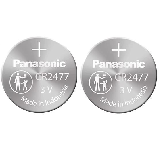 Imagem de Bateria Panasonic CR2477 3V - Célula de Lítio (Pacote com 2)