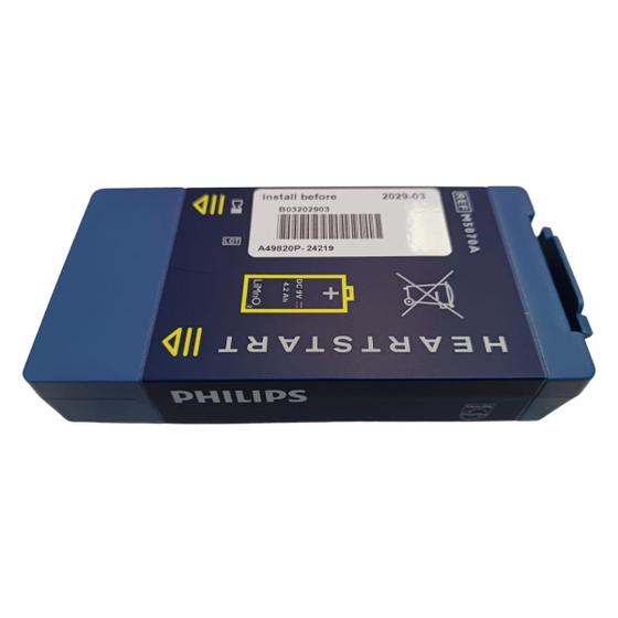 Imagem de Bateria para desfribilador philips modelo frx e hs1 m5070a