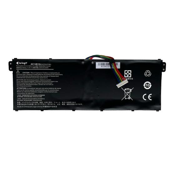 Imagem de Bateria para Notebook bringIT compatível com Acer AC14B13J 2200 mAh 11.4 V