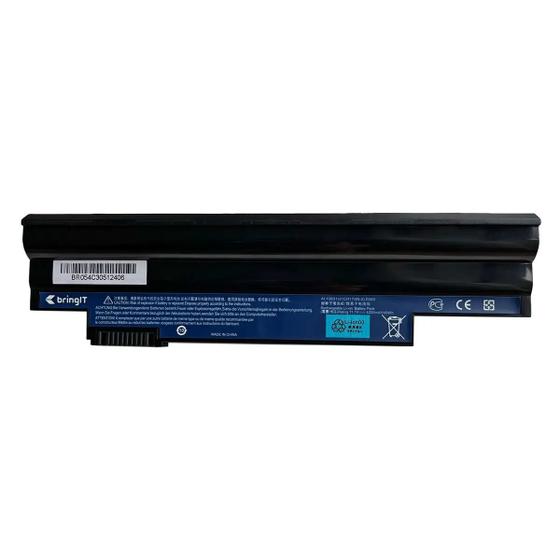 Imagem de Bateria para notebook bringIT compatível com Acer Aspire One D260-2380  4000 mAh