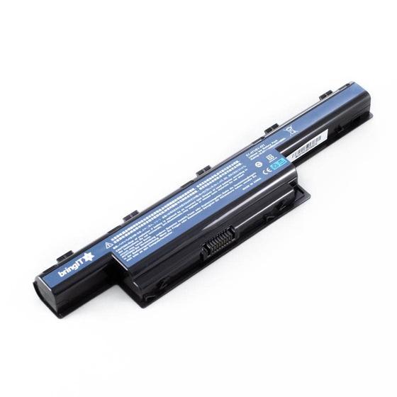 Bateria para notebook bringIT compatível com Acer Aspire V3-571-6643 4400 mAh Preto Menor preço em Bateria para notebook bringIT compatível com Acer Aspire V3-571-6643 4400 mAh Preto