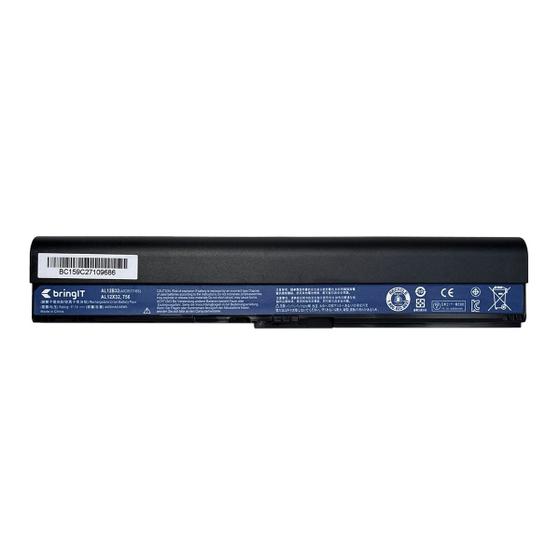Imagem de Bateria para Notebook bringIT compatível com Acer Aspire V5-171-32364G32  6 Células