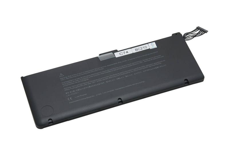 Imagem de Bateria para Notebook bringIT compatível com Apple Macbook A1297 (2010 Version)  Polímero Preto