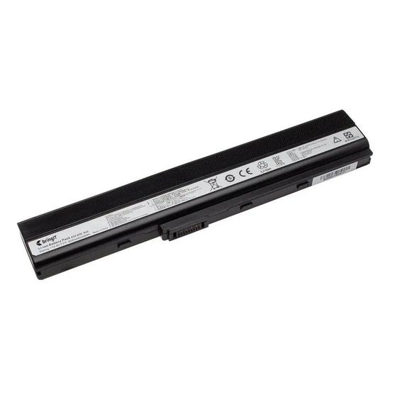 Imagem de Bateria para notebook bringIT compatível com Asus  A42F K42F K52J 4000 mAh Preto