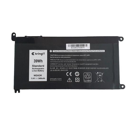 Bateria para Notebook bringIT compatível com Dell Inspiron I15-3583 3400 mAh Menor preço em Bateria para Notebook bringIT compatível com Dell Inspiron I15-3583 3400 mAh