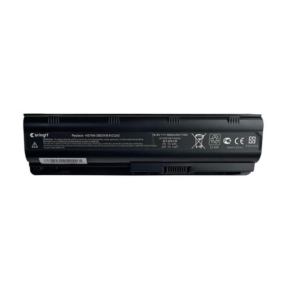 Imagem de Bateria para Notebook bringIT compatível com HP 1000-1460br Mu06 G42-240br 6600 mAh