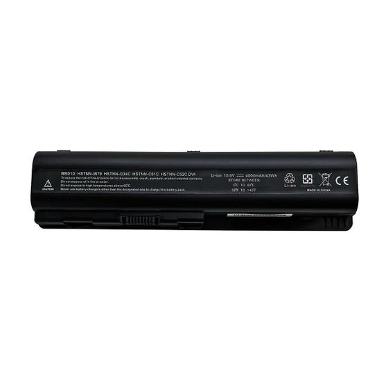 Imagem de Bateria para Notebook bringIT compatível com HP Outras Séries G50-211CA  6 Células Preto