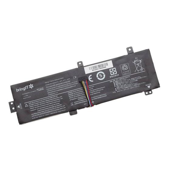 Imagem de Bateria para Notebook bringIT compatível com Lenovo IdeaPad 310-15ISK  Lítio-Polímero
