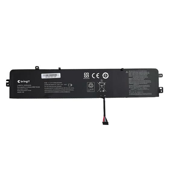 Imagem de Bateria para notebook bringIT compatível com Lenovo Legion Y520-15IKBA (80WY000FGE) 4050 mAh Preto