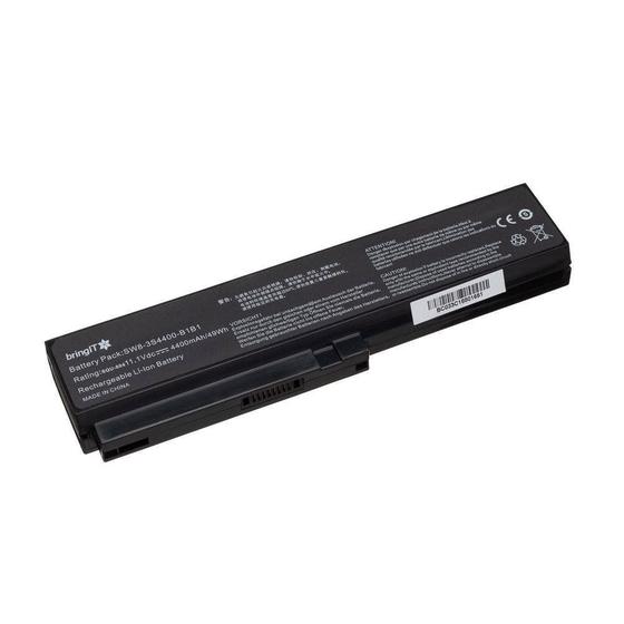 Imagem de Bateria para Notebook bringIT compatível com LG Part Number 3UR18650-2-T0412 4400 mAh