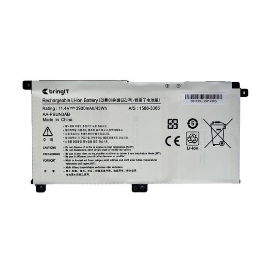 Imagem de Bateria para notebook bringIT compatível com Samsung  NP550XDA-KF4BR 3900 mAh Branco