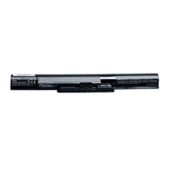 Imagem de Bateria para Notebook bringIT compatível com Sony Vaio  SVF142C29X 2000 mAh