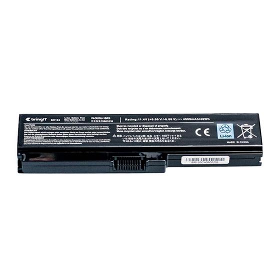Imagem de Bateria para Notebook bringIT compatível com Toshiba Satellite P755-S5215 4000 mAh