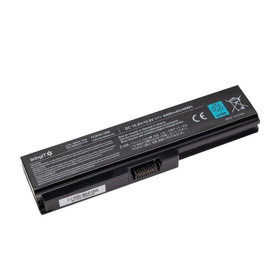 Bateria para Notebook bringIT compatível com Toshiba Satellite U505-S2965RD 6 Células Menor preço em Bateria para Notebook bringIT compatível com Toshiba Satellite U505-S2965RD 6 Células