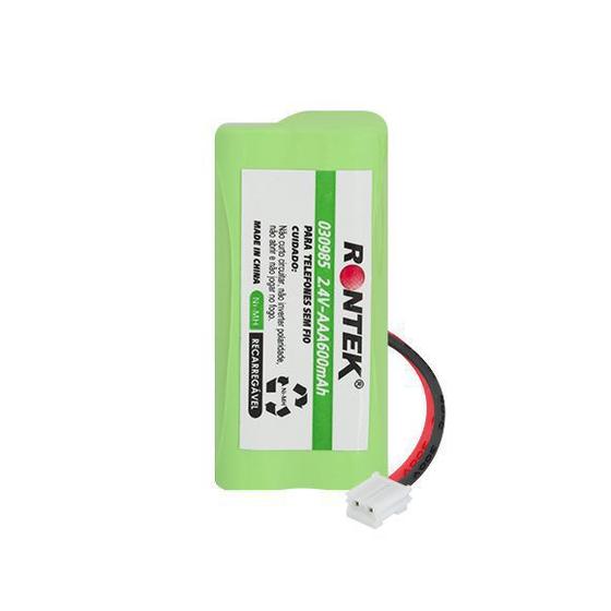 Imagem de Bateria para telefone sem fio 2,4v 600mAh 2 x AAA  A58