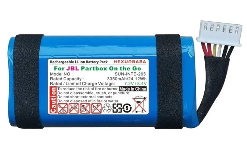 Imagem de Bateria Partybox On The Go On-The-Go - 3350mAh - SUN-INTE-265 - Compativel