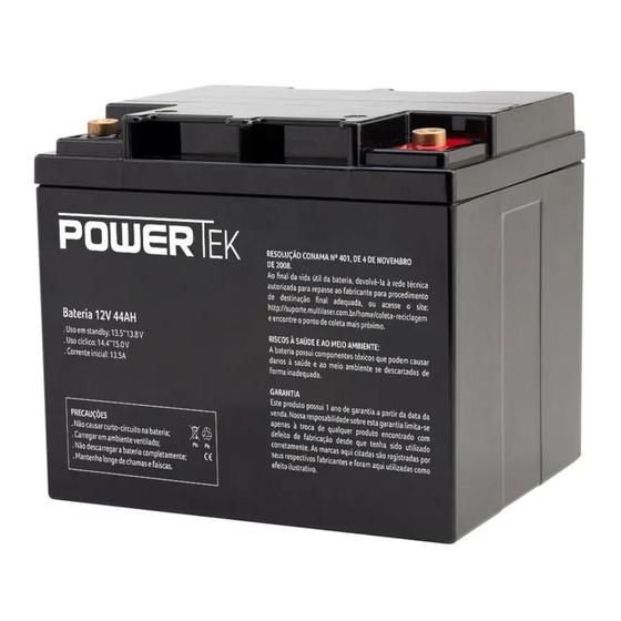 Imagem de Bateria Powertek 12V 44Ah - EN022