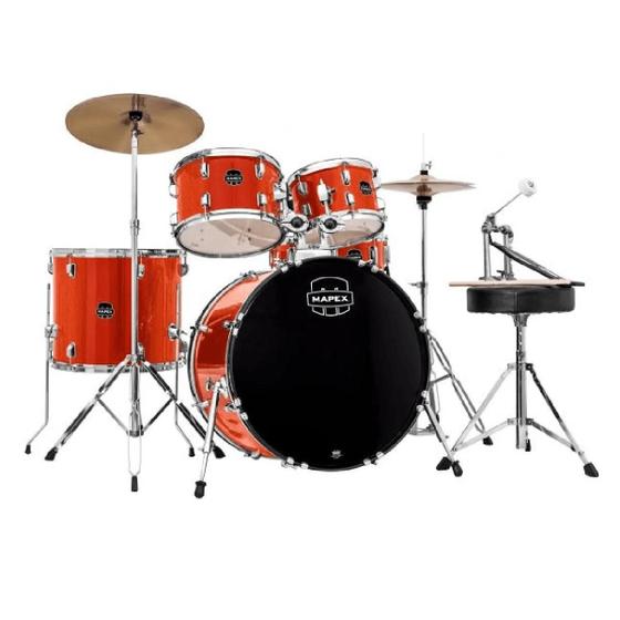 Imagem de Bateria Prodigy 5 Peças PDG-5044T ORANGE SPARK - Mapex