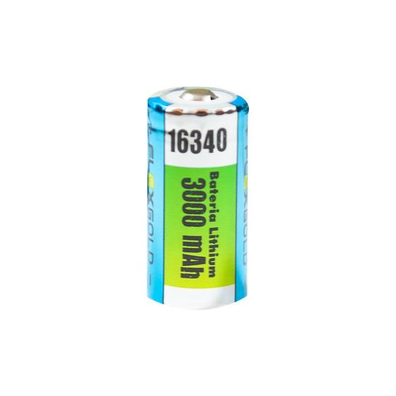 Imagem de Bateria Recarregavel Lithium Flexgold 3000mah 3.7v Fx-l16340