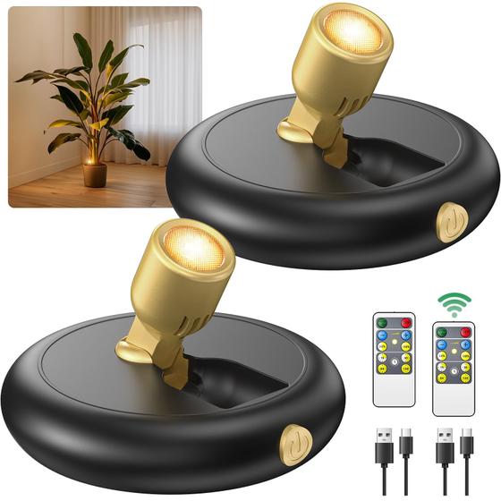 Imagem de Bateria Recarregável Spotlight Ler0ktr LED 80 Lúmens com Controle Remoto
