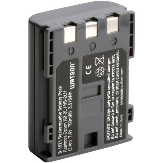 Imagem de Bateria recarregável Watson NB-2LH para Canon (B-1521)