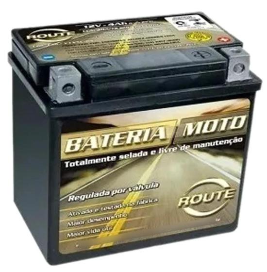Imagem de bateria route ytx5l-bs Honda CG Titan 125Cargo 125 CC 2000Honda CG Titan ES 125 CC 2000 2004 Honda