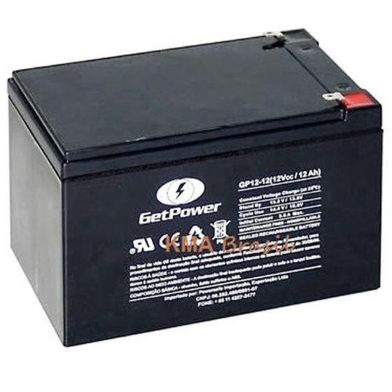 Imagem de Bateria selada 12v 12ah getpower gp12-12 nobreak e outros